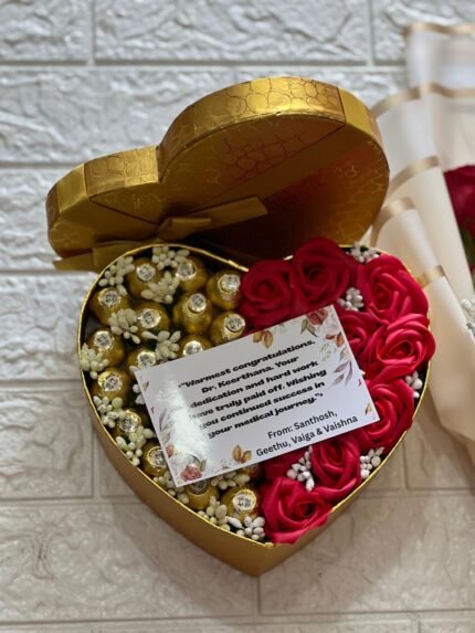 Heart Shaped Chocolate Hampers
