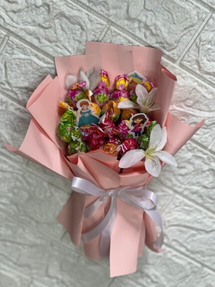 Lollipop chocolate bouquet