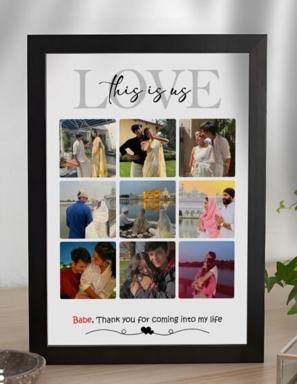 Personalized Anniversary Gift Photo Frame