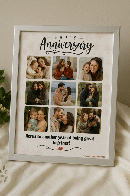 Personalized Anniversary Gift Photo Frame