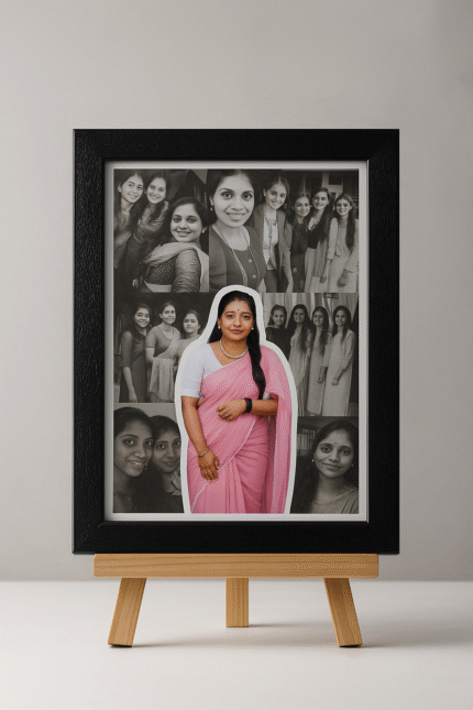 personalized A4 photo collage