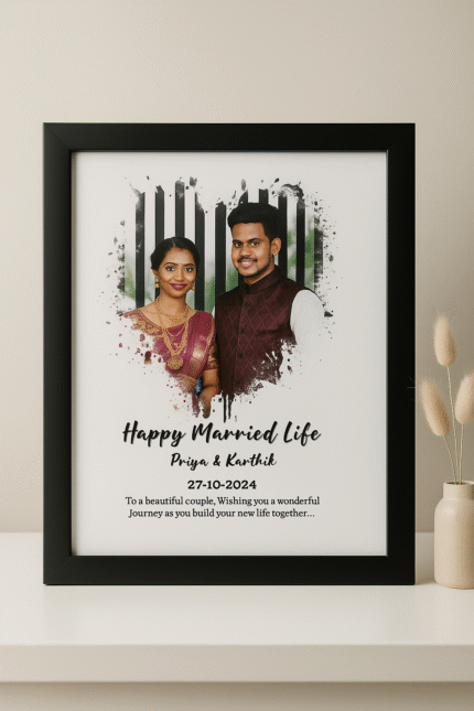 Personalized wedding Gift Photo Frame