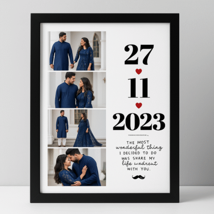 Personalized wedding Gift Photo Frame