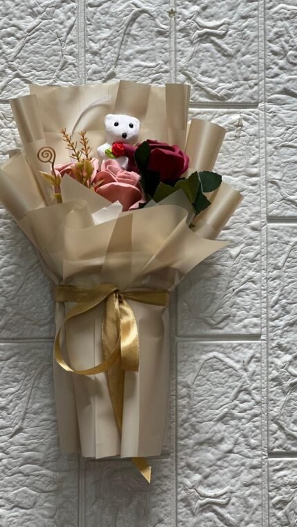 artificial mini flower bouquet